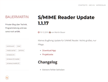 Tablet Screenshot of bauer-martin.com